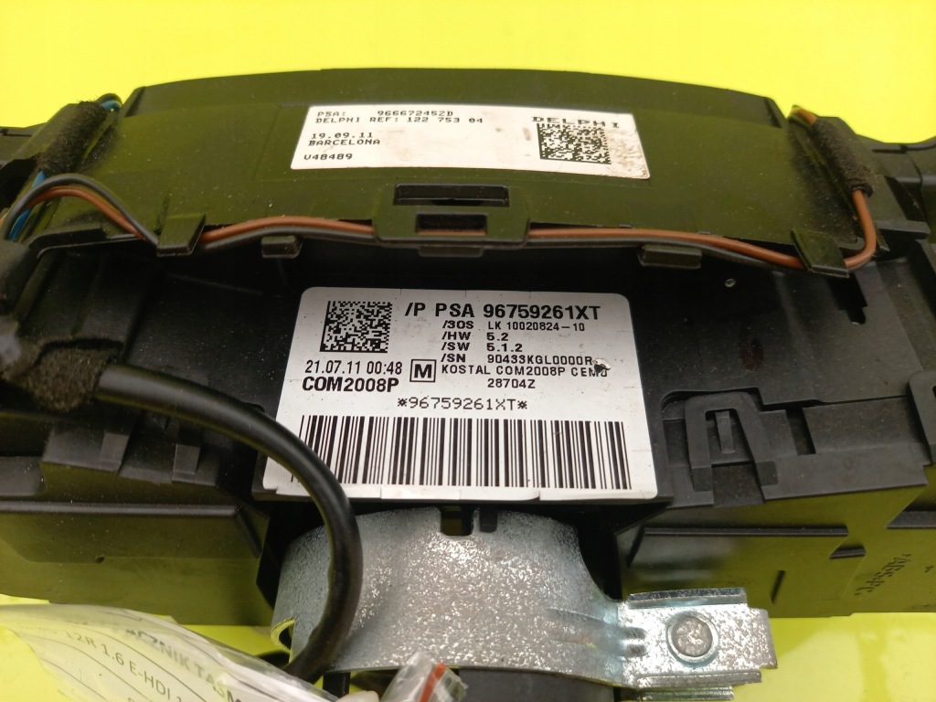 фото №2, Переключатель лента 96759261xt citroen ds5 12r