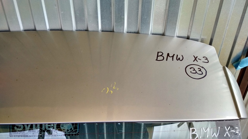 фото №5, Крышка багажника задняя bmw x3 e83 bluewater 896 оригинал
