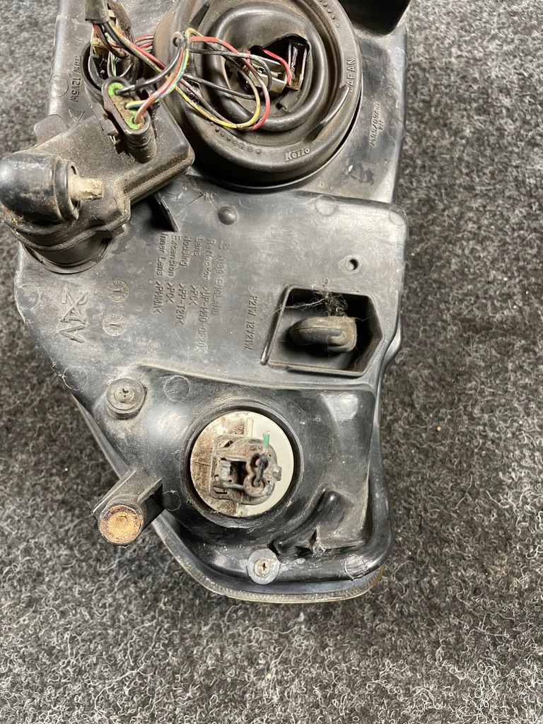 фото №10, Mitsubishi pajero pinin лампа права перед передня оригінальний номер europa