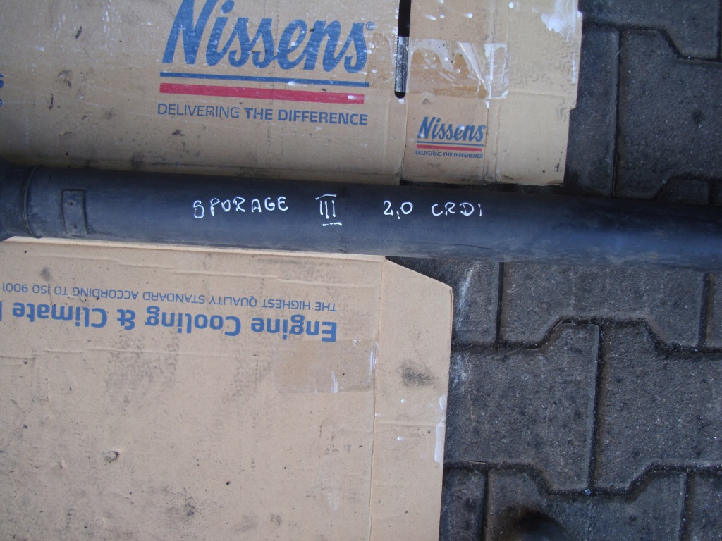 фото №4, Kia sportage iii 2.0 crdi wał привідний