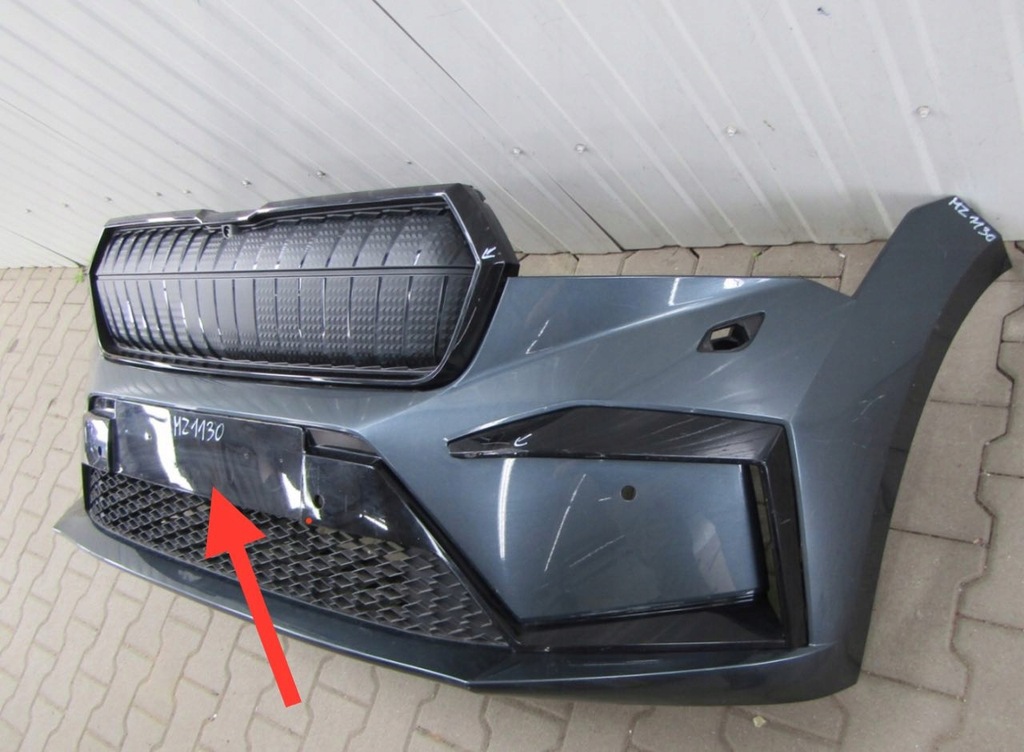 фото №15, Skoda enyaq sportline перед 2020- накладка молдинг бампера 5la853551