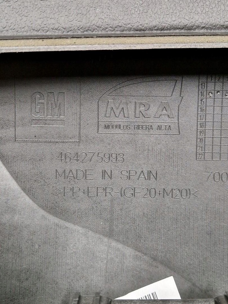 фото №13, Консоль приборная панель opel corsa e 2 x подушки безопасности радар ori демонтаж