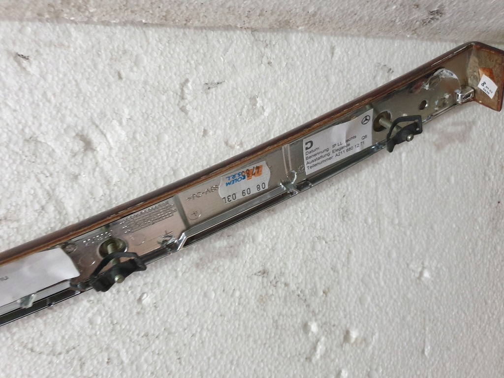 фото №11, Накладки декоративні панелі mercedes w211 a2116801271