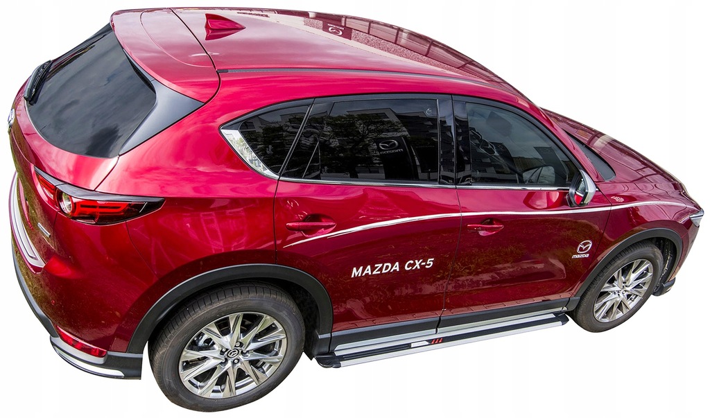 фото №14, Mazda cx-5 ii 2017+ пороги бічний накладки порогові