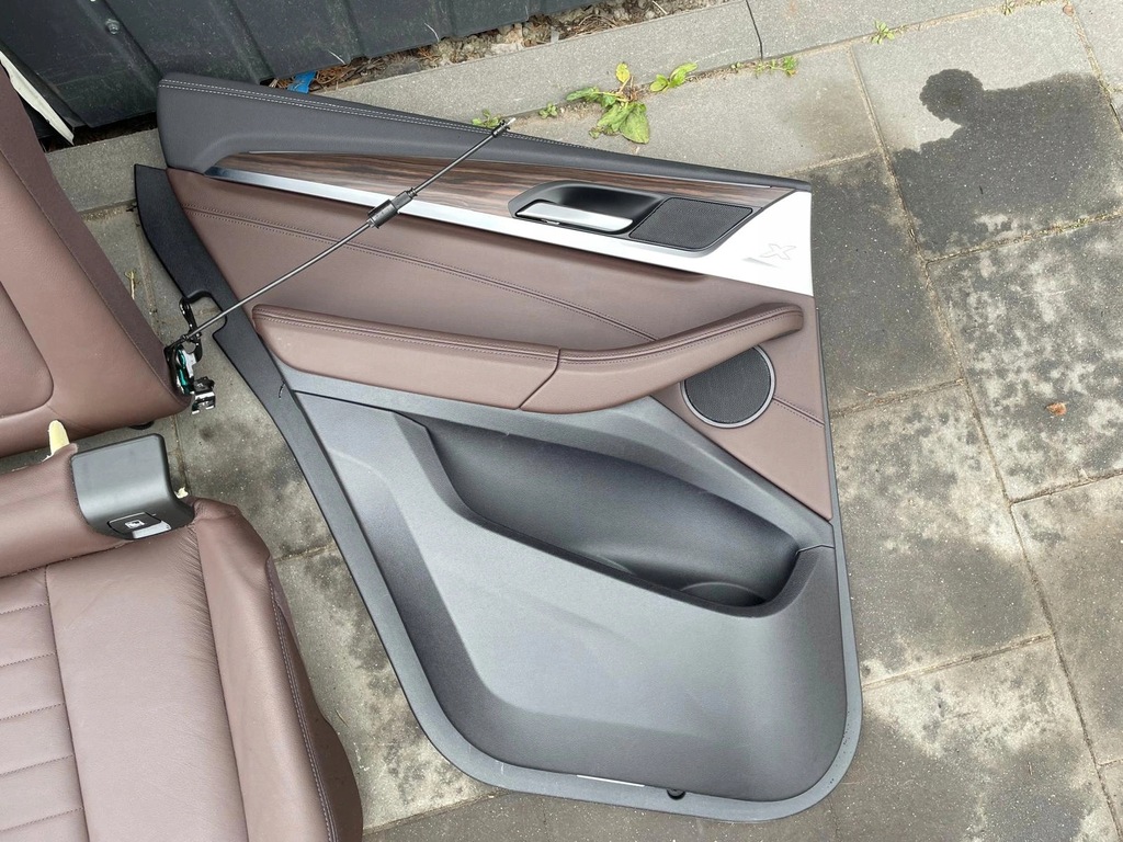 фото №11, Сиденья обивка bmw ix3 g08 кожа vernasca mokka подогрев перед задняя