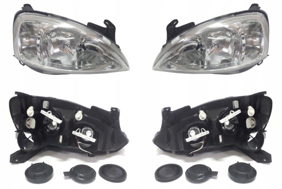 фото №1, Фара лампа opel corsa combo c 00-03 l+p tyc