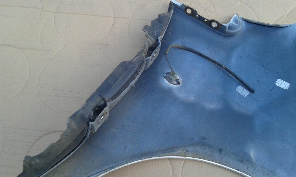 фото №10, Крыло левый перед mercedes w168 a-klasa белый