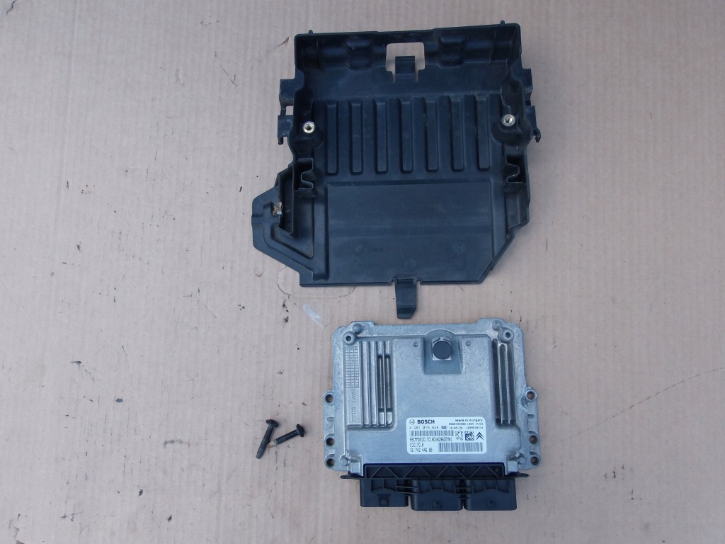 фото №1, Бортовой компьютер двигателя citroen c3 ii 1,6 ehdi 0281015848