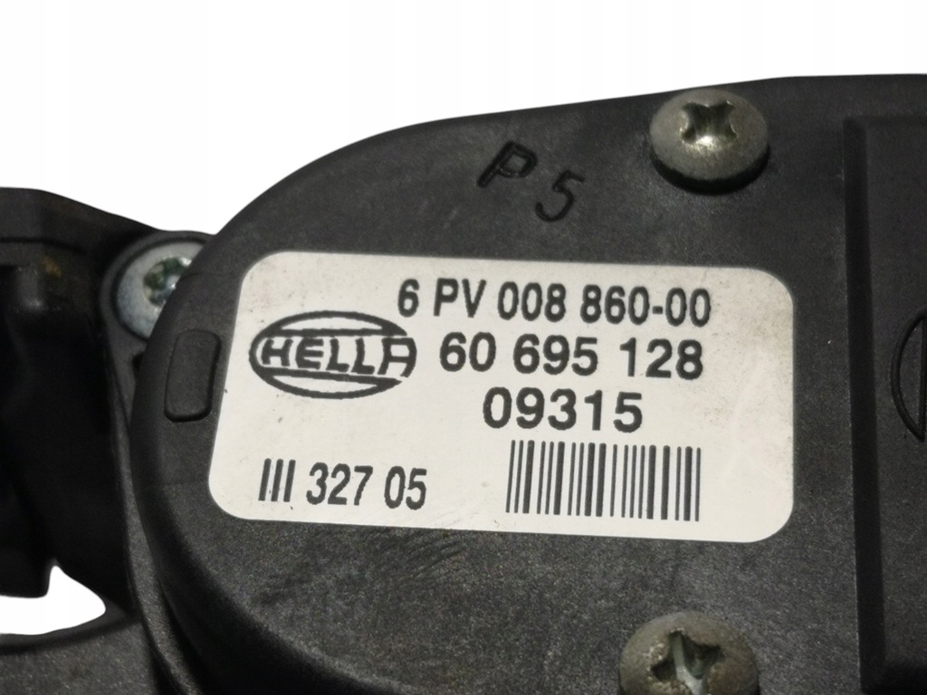 фото №5, Педаль потенціометр газу alfa romeo 159 1.9 jtdm 16v 150km 60695128