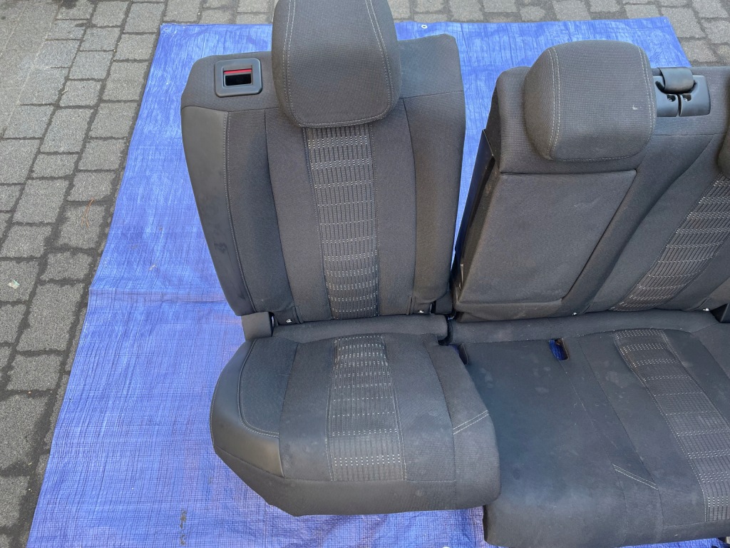фото №9, Peugeot 308 t9 lift sw kombi сидіння задня заднє сидіння ремені заскочки