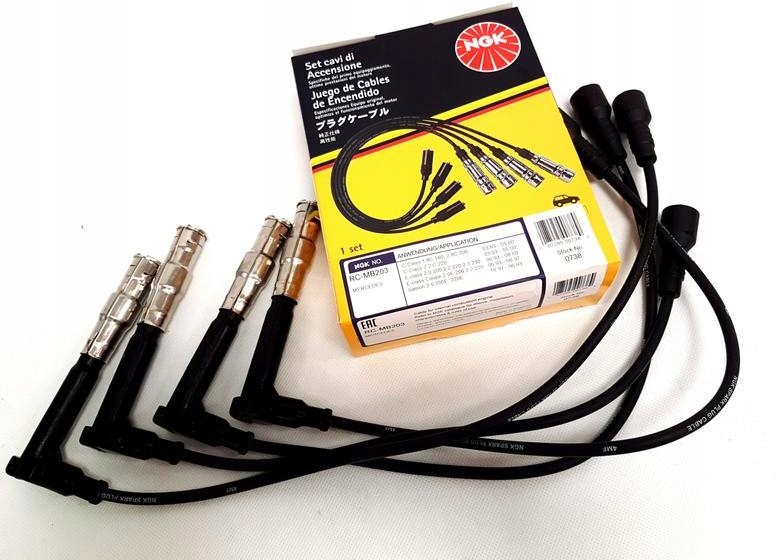 фото №1, Ngk провода зажигания mercedes w124 e200 e220