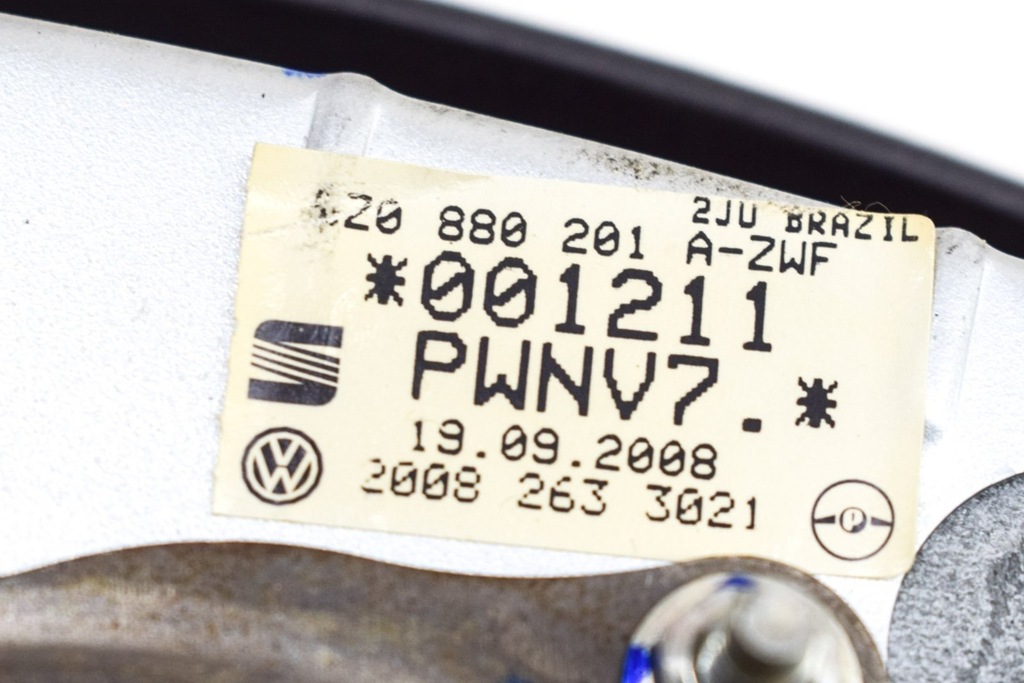 фото №5, Volkswagen fox повітропровід частина 5z0880201a 1.00 бензин 53kw 2009