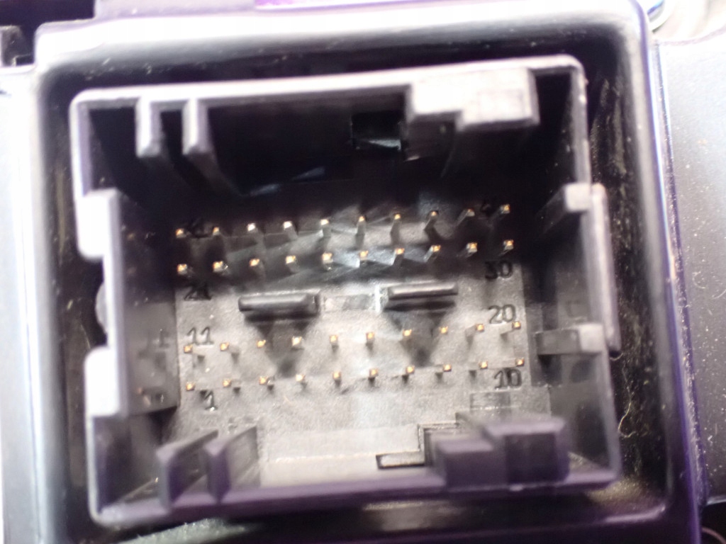 фото №6, Citroen c5 i 04-08 lift панель кондиционера обдув 96573328yw