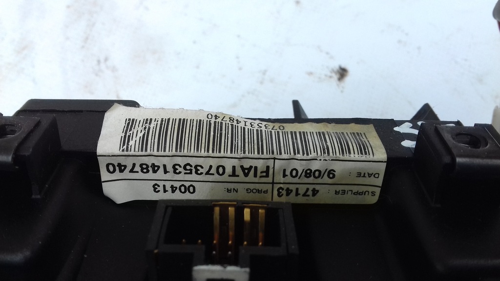 фото №7, Перемикач комбінований перемикач підрульовий 07353148740 круїз-контроль fiat stilo 01-