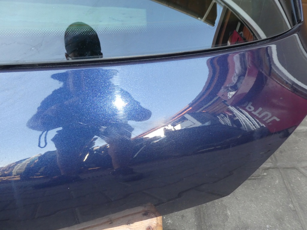 фото №11, Крышка багажника багажника комплектная vw scirocco niebieska