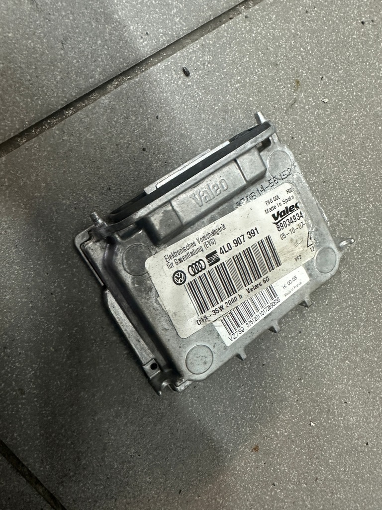 фото №1, Модуль перетворювач ксенон audi q7 4l vw passat b6 seat leon ii 4l0907391
