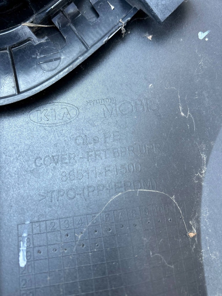 фото №7, Kia sportage iv lift 18- бампер передний перед решётка радиатора 86511f1500