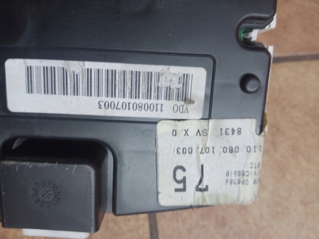 фото №6, Лічильник прилади toyota оригінальний номер 83800-02750