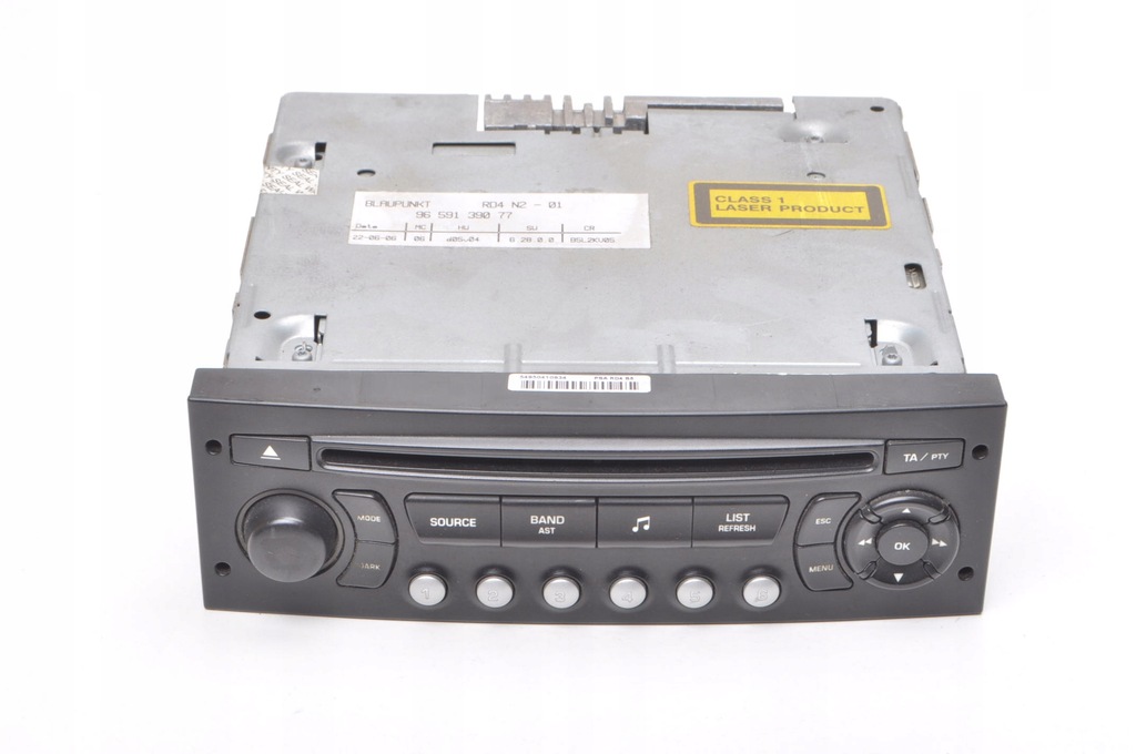 фото №1, Citroen c4 i радио cd 9659139077