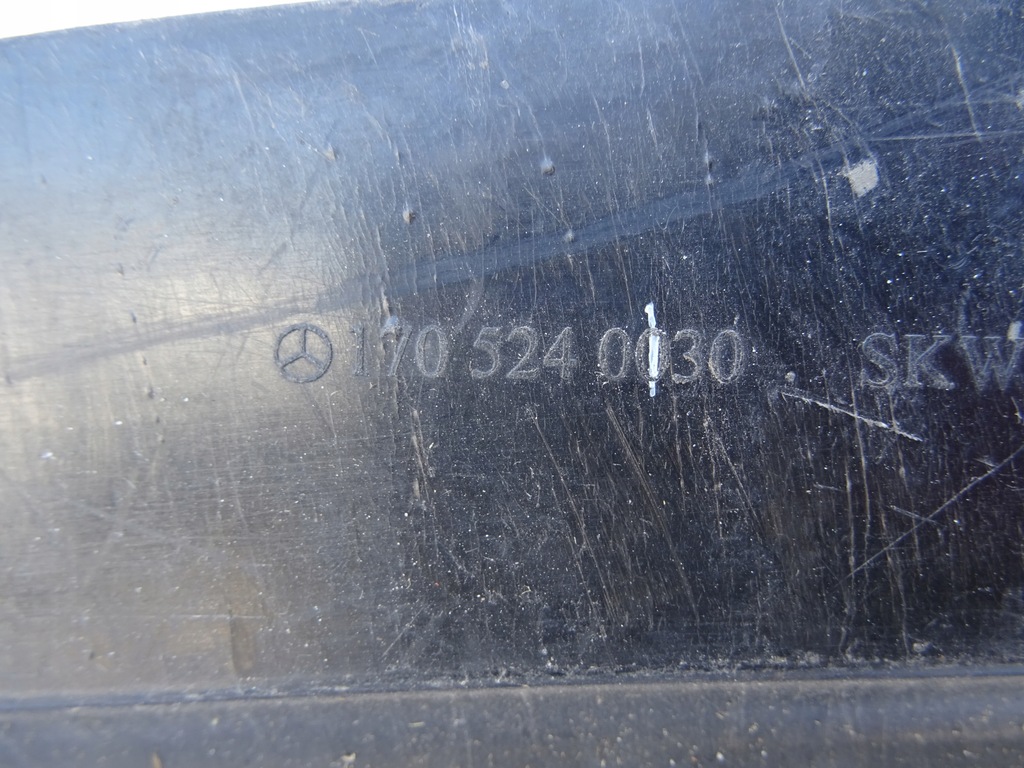 фото №8, Плита pod бампер mercedes w170 slk a1705240030