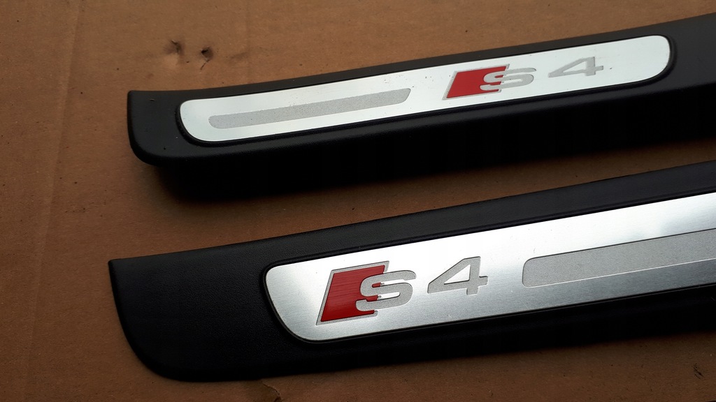 фото №8, S4 b8 a4 накладки накладки пороговые перед задняя 4x