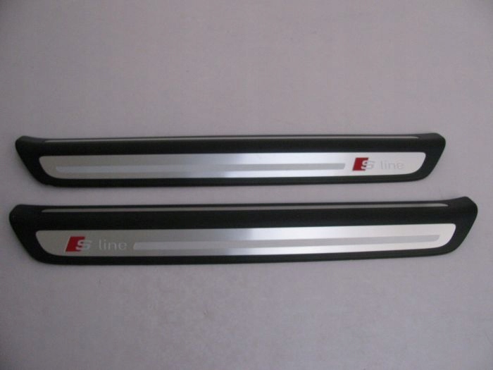 фото №5, Audi q3 8u lift накладки накладки пороговые s-line kpl