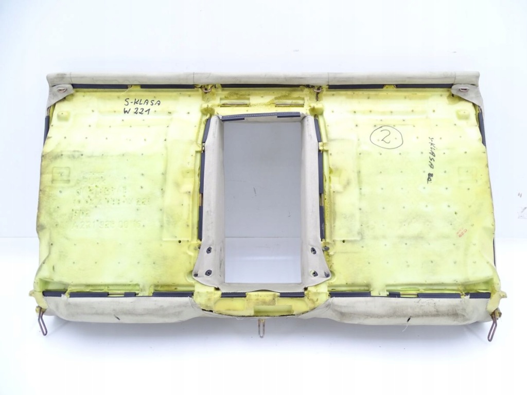 фото №4, Mercedes s w221 05-13 спинка сидіння задня