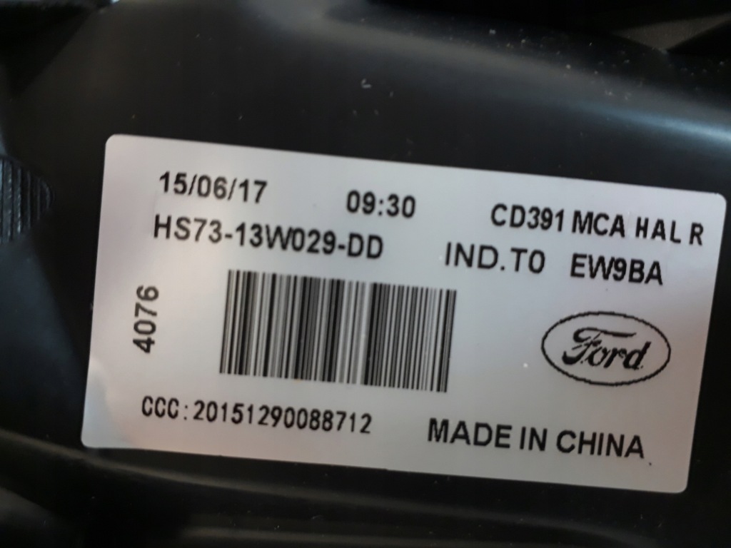 фото №9, 2x лампа передняя комплект , нижний led ford fusion lift po 2017- 19- usa mk5