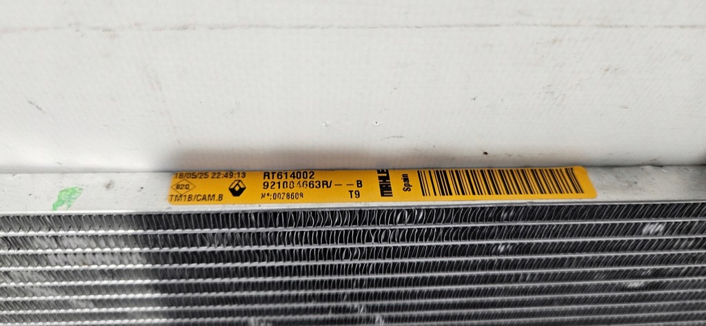 фото №6, Радиатор кондиционера renault master iv v 24- новый оригинал 921004663r