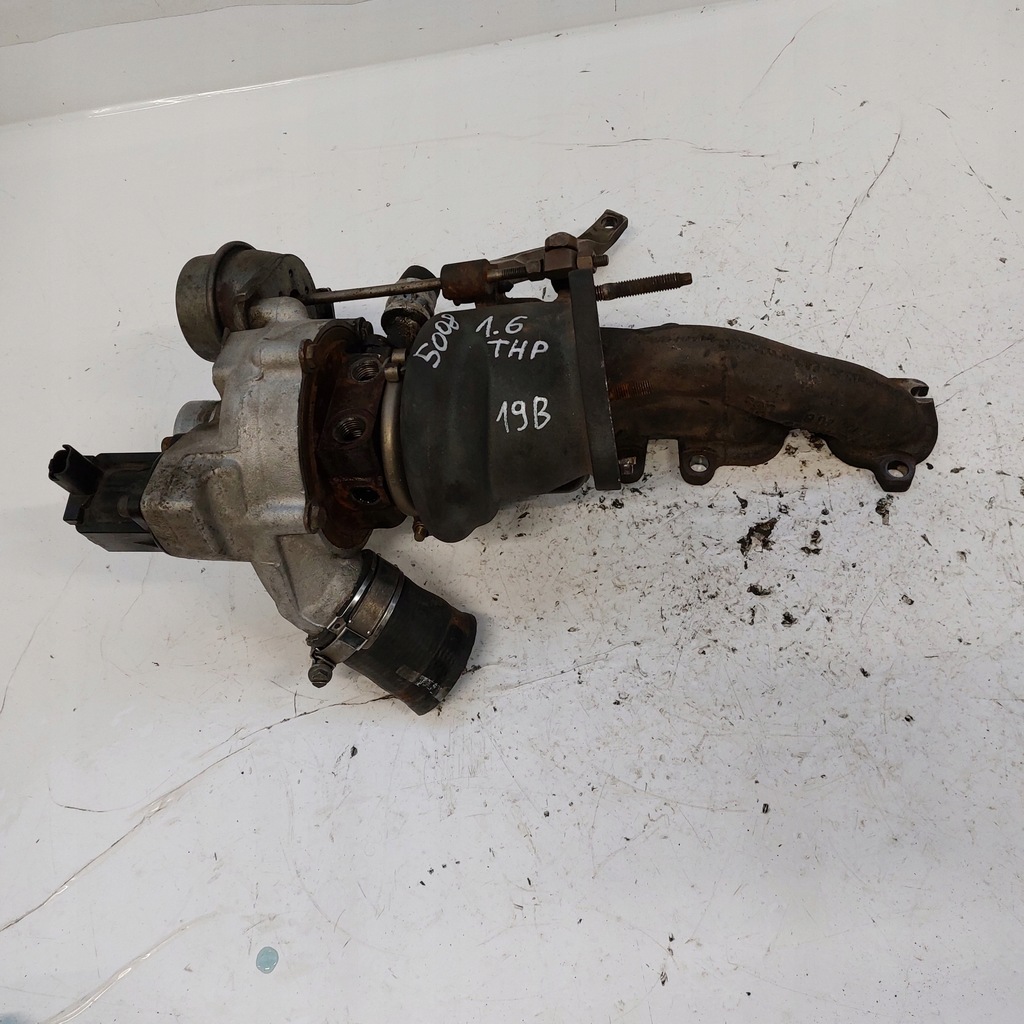 фото №5, Peugeot 5008 1,6thp турбіна + колектор 53039700121 md50172014