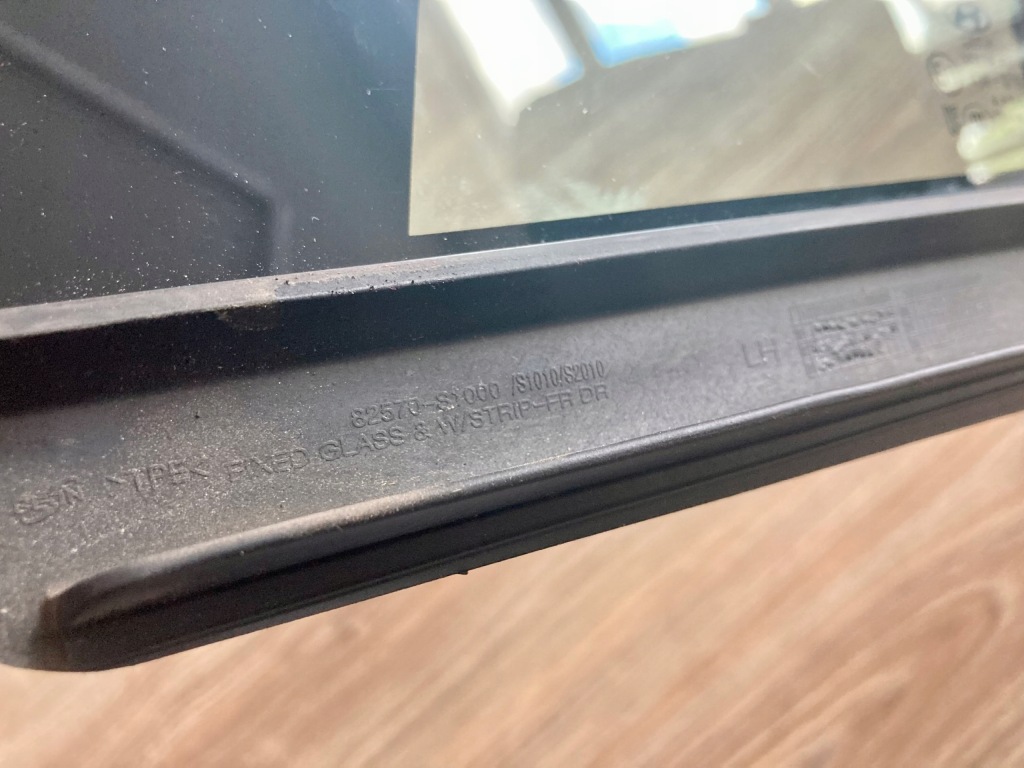 фото №6, Стекло дверь левый перед hyundai santa fe iv 20- 82570s1010