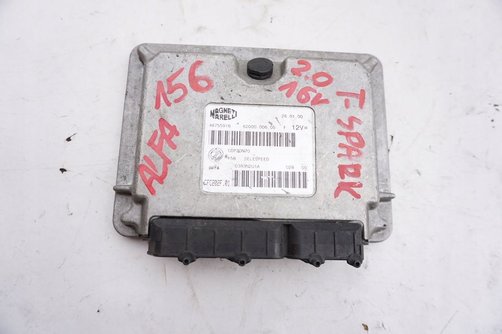 фото №1, Бортовий комп'ютер блок керування двигуна 46755916 alfa romeo