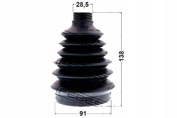 фото №3, Защита шарнир наружного ssang yong rodius stavic 2002-2013