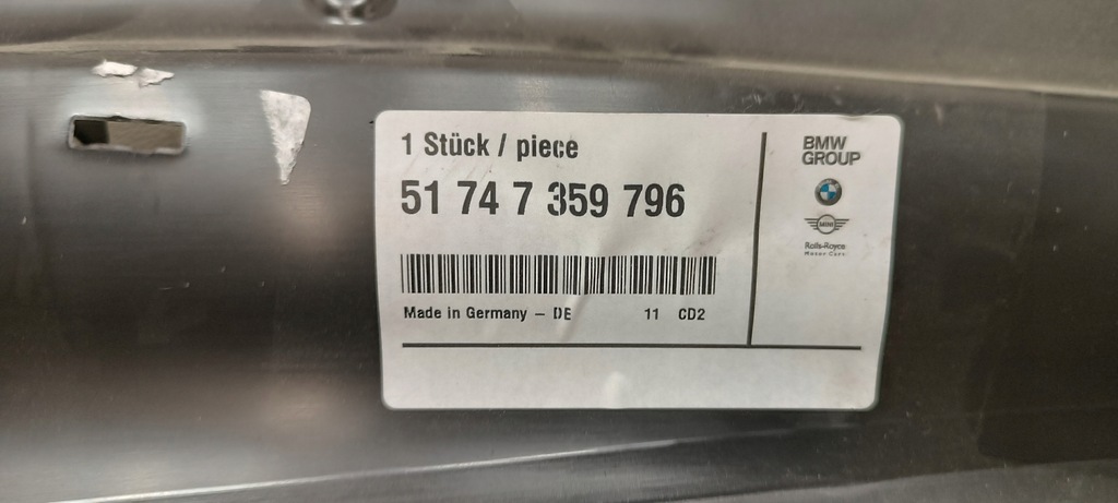 фото №6, Повітропровід впуск повітря bmw 8 g14 g15 74850613