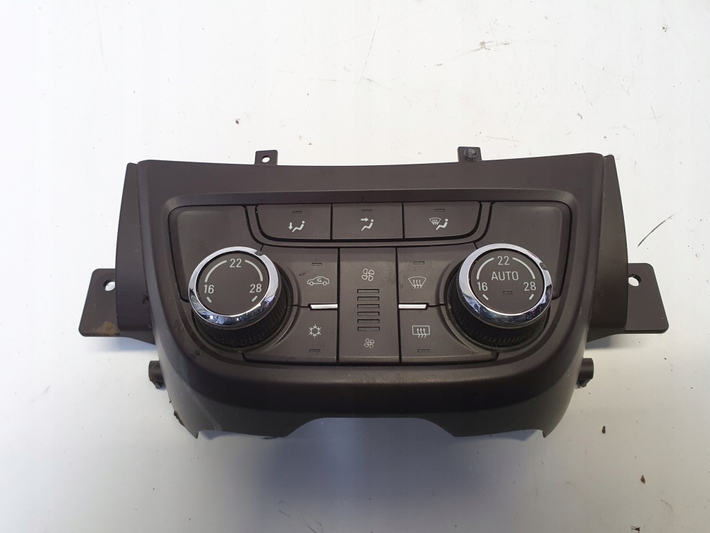 фото №1, Opel zafira c панель кондиционера 20963734 коричневый