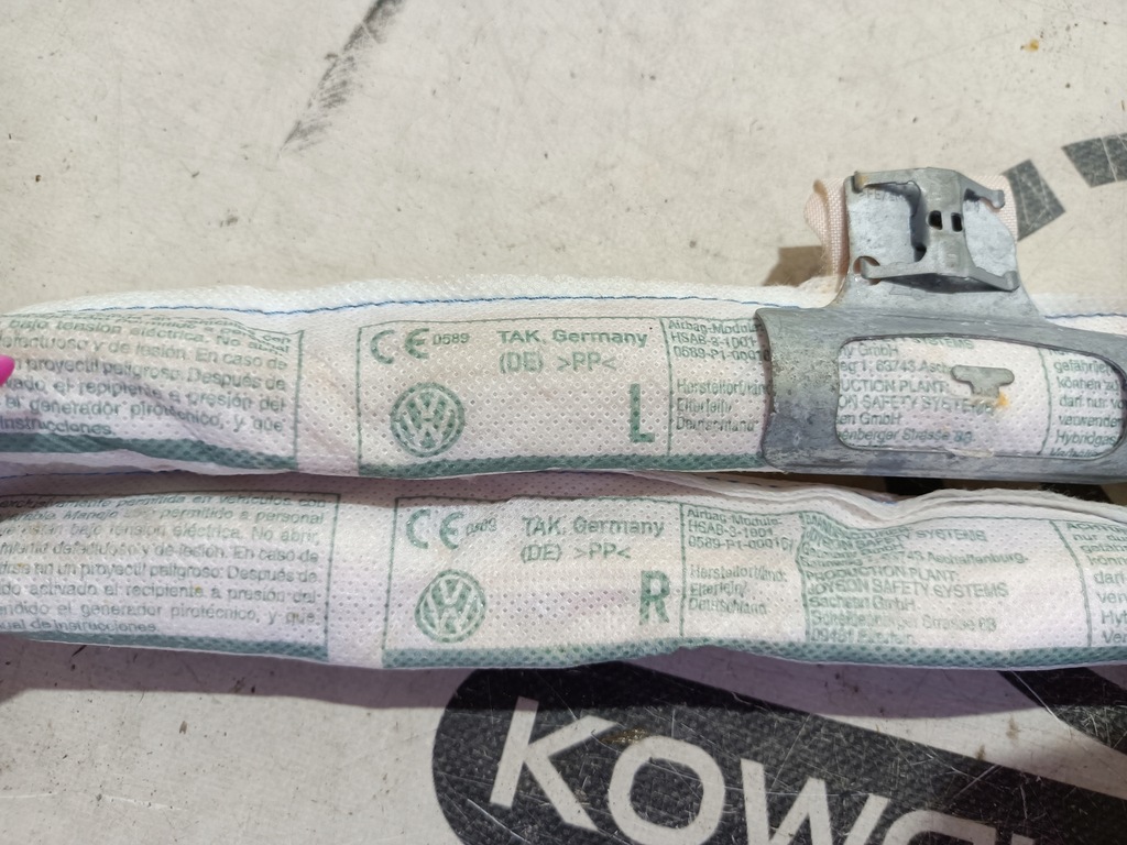 фото №8, Vw arteon 3g7 подушка безпеки подушка дахова шторка безпеки lh + rh комплект org