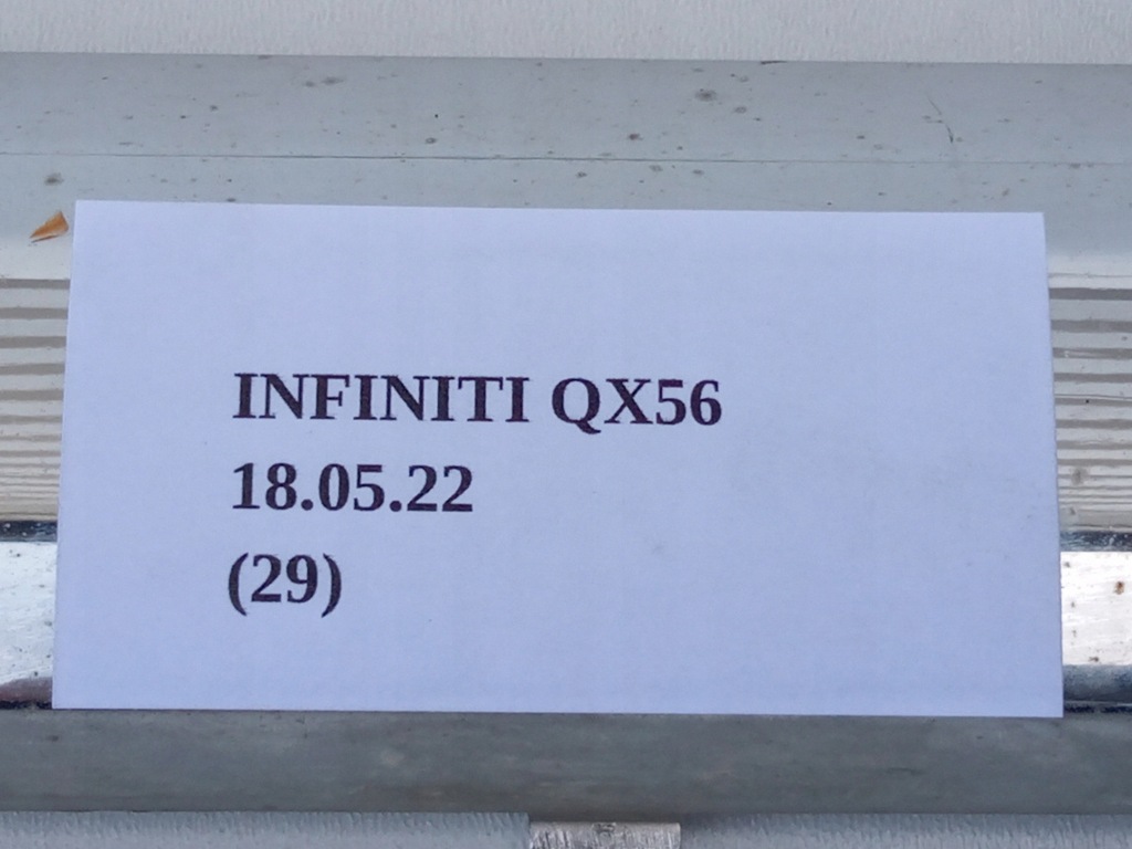 фото №7, Молдинг хром дверь перед правое infiniti qx56