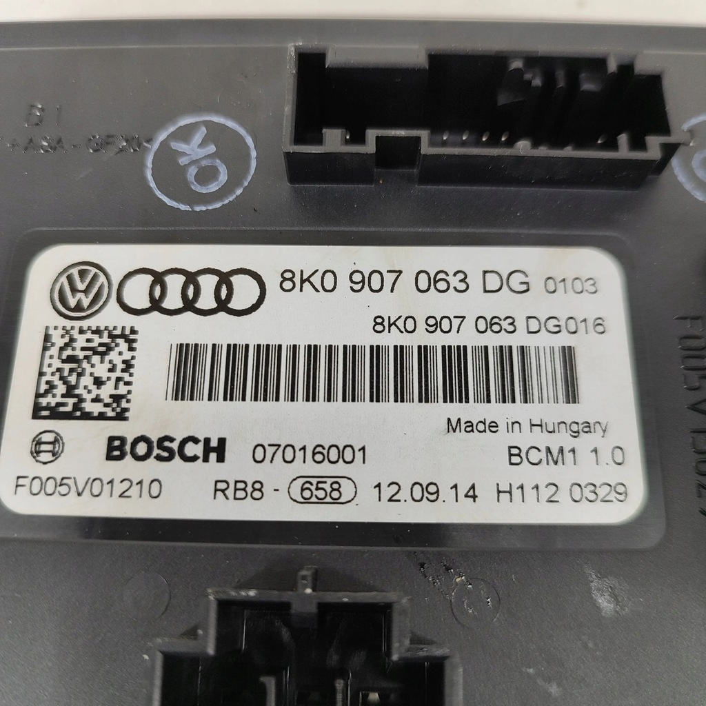 фото №8, Audi q5 sq5 2015 блок керування / модуль комфорту