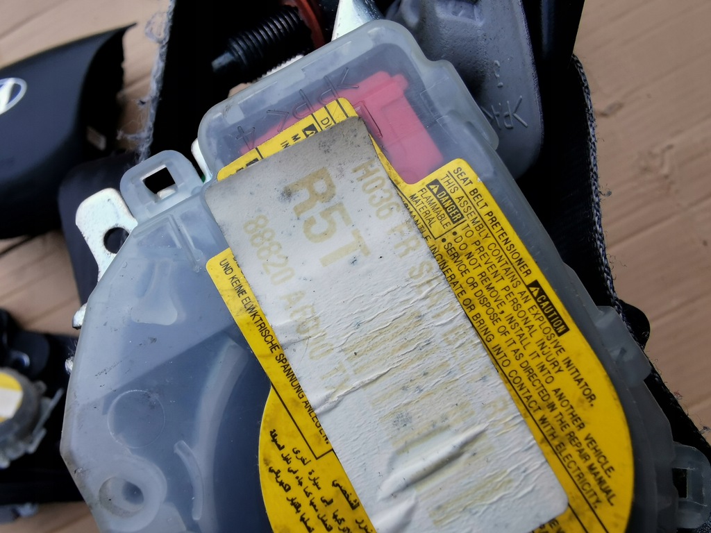 фото №11, Hyundai i30 ii 12- комплект набір подушка безпеки подушки безпеки ремені модуль