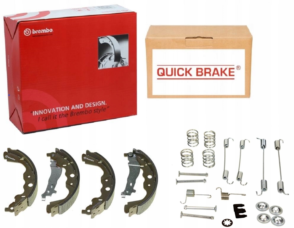 фото №1, Гальмівні колодки+ пружини dacia dokker duster lodgy logan