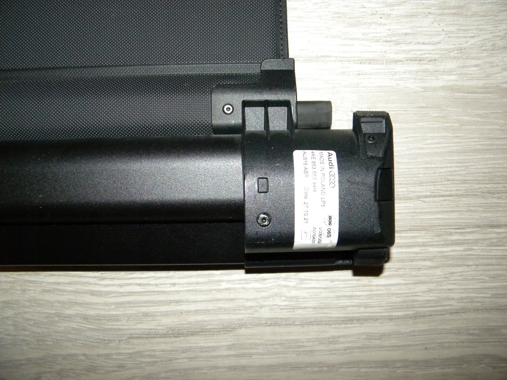 фото №9, Jak nowa шторка багажника audi e-tron etron czarna 19-24r 4ke fv оригінал