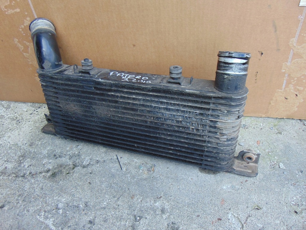 фото №4, Радиатор интеркулер mitsubishi pajero iii 3.2did