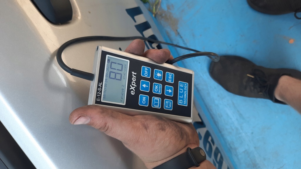 фото №3, Дверь левый задняя fiat panda 06r