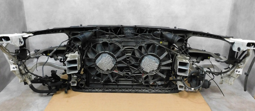 фото №11, Audi a8 d4 4h усилитель радиатор pas передний вентилятор балка