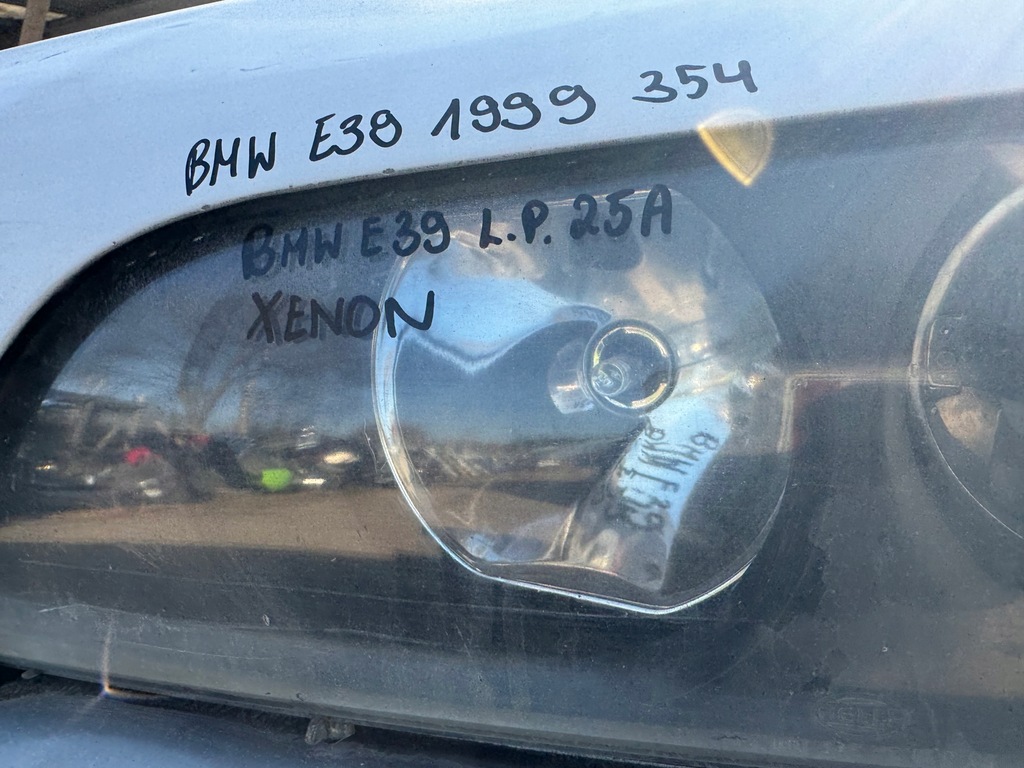 фото №7, Bmw seria5 e39 лампа лівий перед ліва передня ксенон