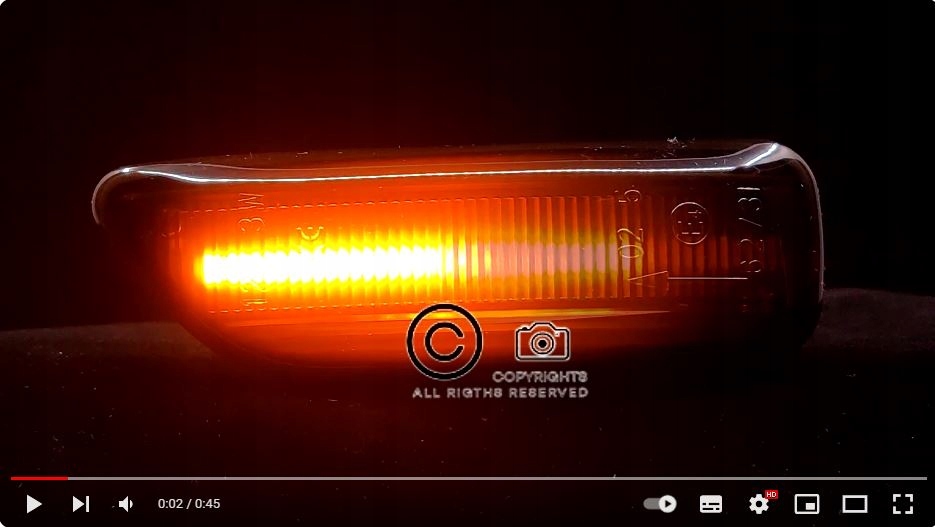 фото №15, Led фонари поворотники volvo c30 06-12 c70 06-13 s40 ii 06-12 чёрные