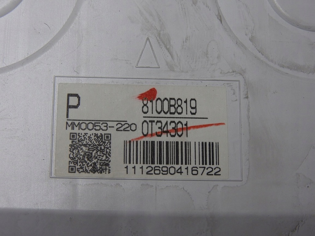 фото №7, Mitsubishi asx i 10-12 1.8 did лічильник спідометр 8100b819