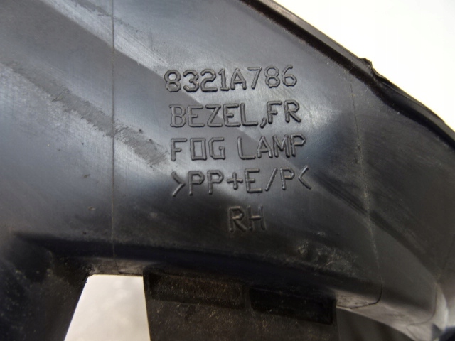 фото №9, Mitsubishi asx lift правая рамка решётка противотуманной фары 8321a786