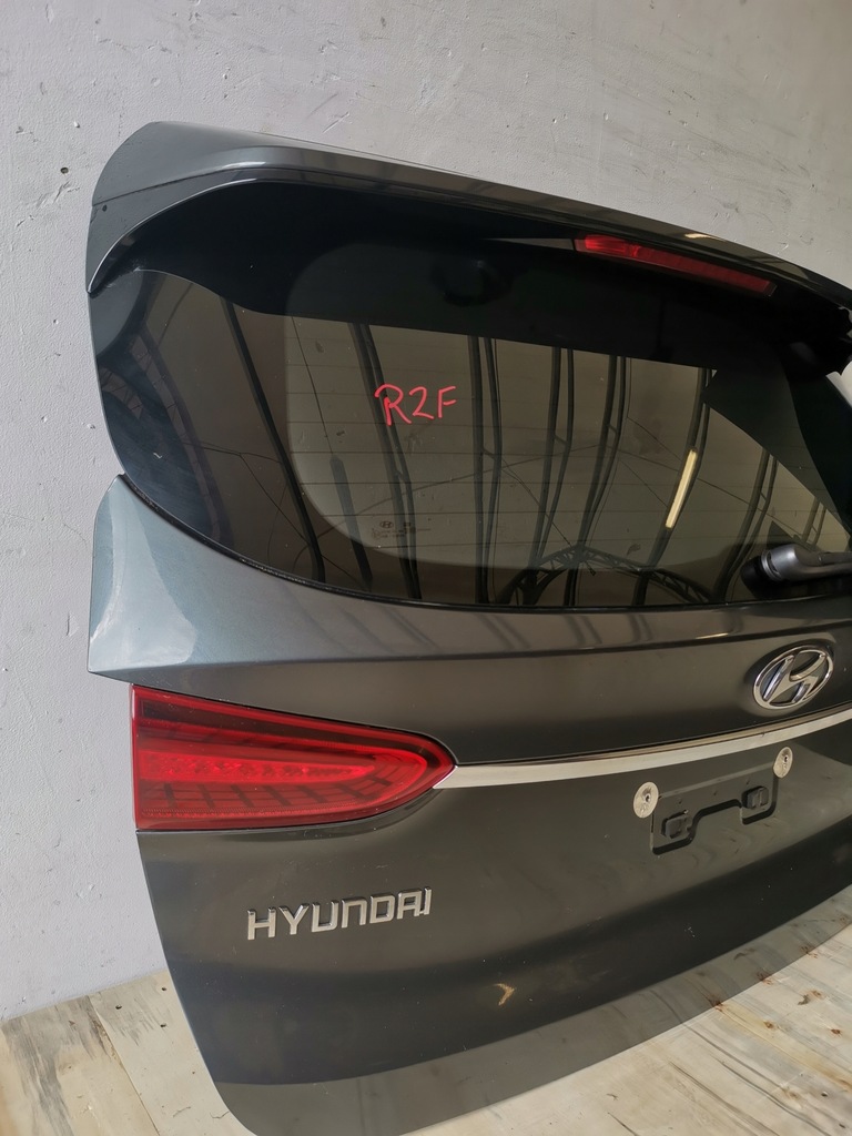 фото №2, Hyundai santa fe iv r2f крышка багажника багажника комплектная