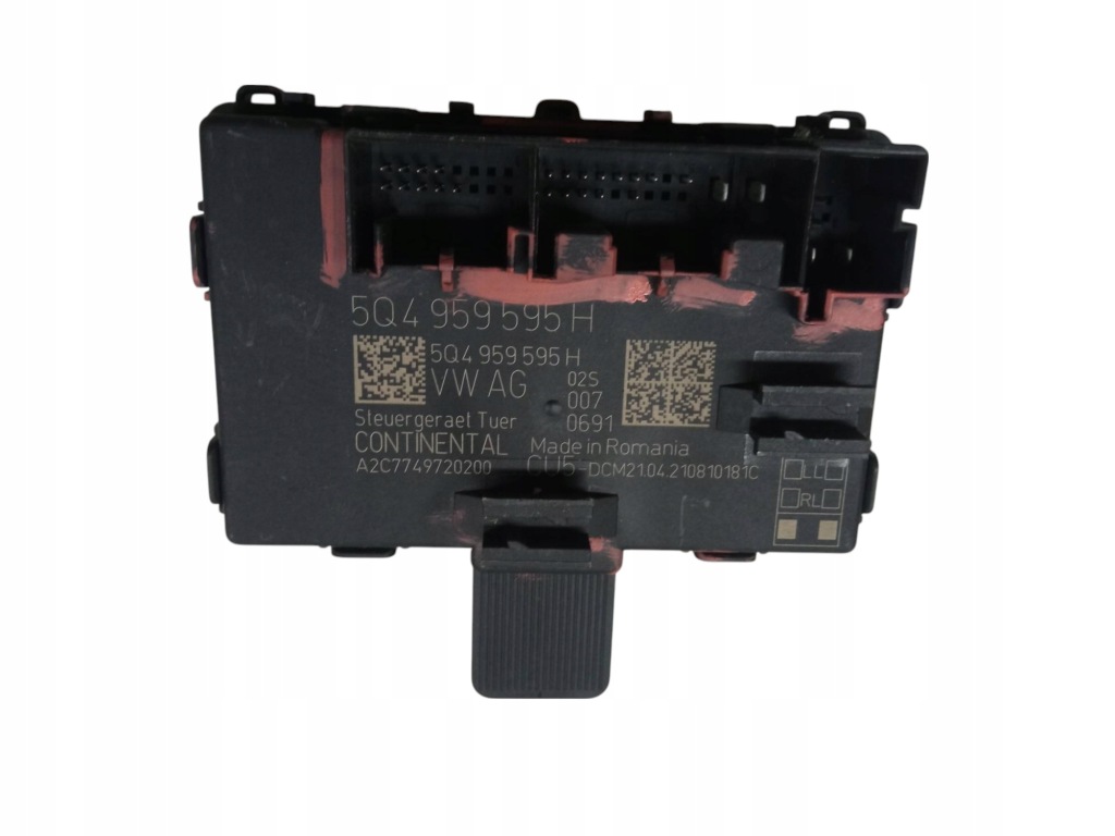 фото №1, Модуль левый задняя 5q4959595h skoda octavia iv 2019-